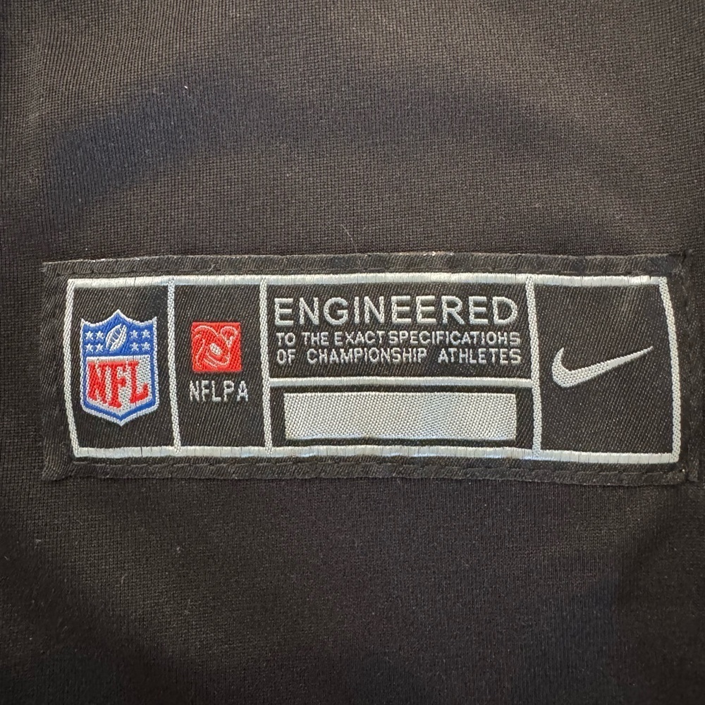 #98 DJ READER Detroit Lions Sz Large Mens Alt Black Stitched 2025 Jersey - Picture 3 of 11